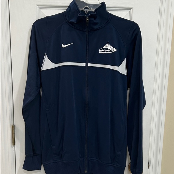 Nike Unisex Navy Blue Track Jacket - Picture 1 of 3
